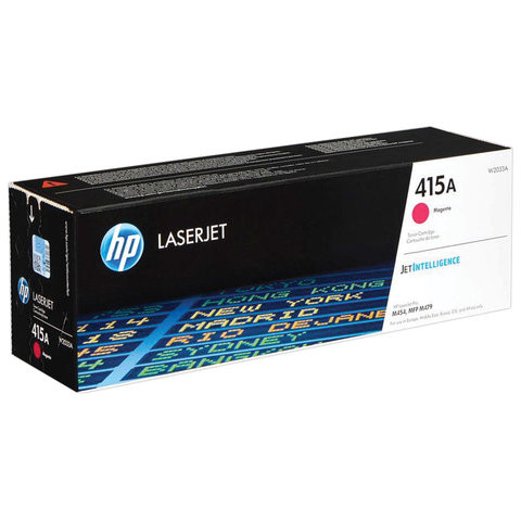 Картридж лазерный HP (W2033A) для HP Color LaserJet M454dn/M479dw и др, пурпурный, ресурс 2100 страниц, оригинальный по низкой цене оптом 