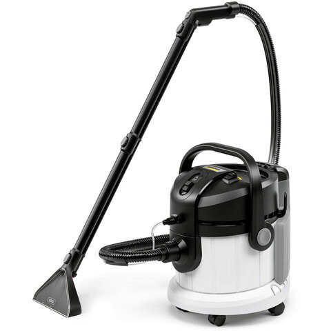 Пылесос моющий KARCHER SE 4 Plus, потребляемая мощность 1000Вт, белый, 1.081-170.0 по низкой цене оптом 