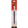 Кисть художественная KOH-I-NOOR колонок, плоская, №12, короткая ручка, блистер, 9936012010BL по низкой цене оптом 