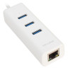 Сетевой адаптер TP-LINK UE330, USB 3.0, 1000 Мбит, 3 x USB 3.0, компактный, для ультрабуков и макбуков по низкой цене оптом 