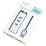Сетевой адаптер TP-LINK UE330, USB 3.0, 1000 Мбит, 3 x USB 3.0, компактный, для ультрабуков и макбуков по низкой цене оптом 