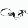 Наушники SVEN AP-010V, проводные, 2 м, стерео, с оголовьем, черно-серебристые, SV-007225 по низкой цене оптом Краснодар, Москва, Уфа, Казань, Барнаул, Владивосток, Хабаровск, Сахалин, Красноярск, Екатеренбург, 