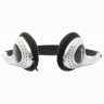 Наушники SVEN AP-010V, проводные, 2 м, стерео, с оголовьем, черно-серебристые, SV-007225 по низкой цене оптом Краснодар, Москва, Уфа, Казань, Барнаул, Владивосток, Хабаровск, Сахалин, Красноярск, Екатеренбург, 