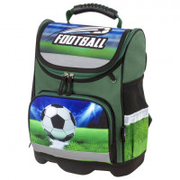 Ранец ЮНЛАНДИЯ WISE для начальной школы, "Play football", 37х29х15 см, 229949