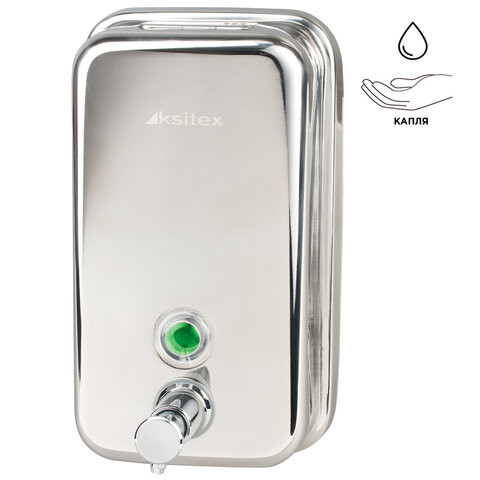 Диспенсер для жидкого мыла KSITEX, наливной, нержавеющая сталь, зеркальный, 0,8 л, SD 1618-800 по низкой цене оптом  Диспенсер для жидкого мыла KSITEX, наливной, нержавеющая сталь, зеркальный, 0,8 л, SD 1618-800 по низкой цене оптом