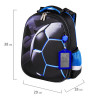 Ранец ЮНЛАНДИЯ EXTRA, с дополнительным объемом, "Soccer ball", 38х29х18 см, 270677 по низкой цене оптом Краснодар, Москва, Уфа, Казань, Барнаул, Владивосток, Хабаровск, Сахалин, Красноярск, Екатеренбург, 