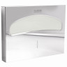 Диспенсер для покрытий на унитаз LAIMA PROFESSIONAL INOX, (V1) 1/2, нержавеющая сталь, зеркальный, 605703 по низкой цене оптом 