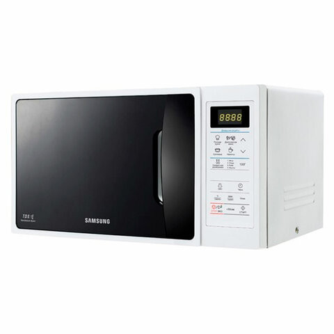 Микроволновая печь SAMSUNG ME83ARW/BW, объем 23 л, мощность 800 Вт, электронное управление, белая по низкой цене оптом 