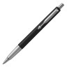 Ручка шариковая PARKER "Vector Standard Black CT", корпус черный, детали из нержавеющей стали, синяя, 2025442 по низкой цене оптом 