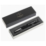 Ручка шариковая PARKER "Vector Standard Black CT", корпус черный, детали из нержавеющей стали, синяя, 2025442 по низкой цене оптом 