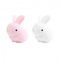 Игрушка-антистресс "ЗАЙЧИК-УШАСТИК", 9х7 см, ассорти, 2 цвета, JOLLY JOT (ДЖОЛЛИ ДЖОТ), 665801