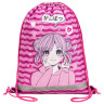 Мешок для обуви BRAUBERG KIDS, с петлей, светоотражающая полоса, 46х36 см, Anime style, 272391 по низкой цене оптом 