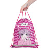 Мешок для обуви BRAUBERG KIDS, с петлей, светоотражающая полоса, 46х36 см, Anime style, 272391 по низкой цене оптом 