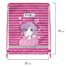 Мешок для обуви BRAUBERG KIDS, с петлей, светоотражающая полоса, 46х36 см, Anime style, 272391 по низкой цене оптом 