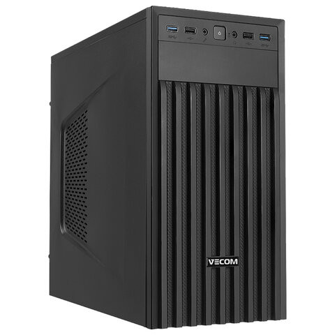 Системный блок VECOM T629 INTEL Core i5-11400 2,6 ГГц, 8 ГБ, 240 ГБ SSD, DOS, чёрный по низкой цене оптом Краснодар, Москва, Уфа, Казань, Барнаул, Владивосток, Хабаровск, Сахалин, Красноярск, Екатеренбург, 