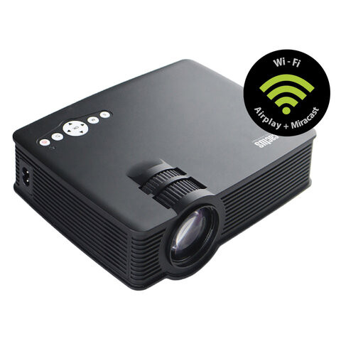 Проектор CACTUS CS-PRE.09B.WVGA-W, LCD, 1024x600, 16:10, 1200 лм, 350:1, 1,5 кг по низкой цене оптом Краснодар, Москва, Уфа, Казань, Барнаул, Владивосток, Хабаровск, Сахалин, Красноярск, Екатеренбург, 