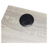 Стол на металлокаркасе BRABIX "LOFT CD-006", 1200х500х730 мм, 2 полки, цвет дуб антик, 641225 по низкой цене оптом 