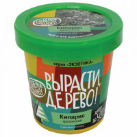 Набор для выращивания растений ВЫРАСТИ ДЕРЕВО! "Кипарис Аризонский" (банка, грунт, семена), zk-056