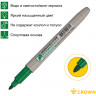 Маркер перманентный Crown "Multi Marker Slim" зеленый, пулевидный, 2мм по низкой цене оптом Краснодар, Москва, Уфа, Казань, Барнаул, Владивосток, Хабаровск, Сахалин, Красноярск, Екатеренбург, 