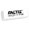 Ластик FACTIS P 36 (Испания), 56х20х9 мм, белый, прямоугольный, скошенные края, CPFP36B по низкой цене оптом 