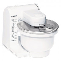 Кухонная машина BOSCH MUM4426, 500 Вт, 4 скорости, 6 насадок, белая