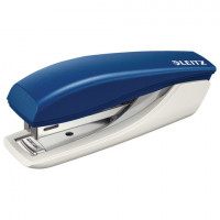 Степлер №10 LEITZ "New NeXXt", до 10 листов, с антистеплером, синий, 55170035