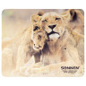 Коврик для мыши SONNEN "LIONS", резина + ткань, 220х180х3 мм, 513310 по низкой цене оптом Краснодар, Москва, Уфа, Казань, Барнаул, Владивосток, Хабаровск, Сахалин, Красноярск, Екатеренбург, 