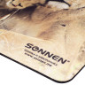 Коврик для мыши SONNEN "LIONS", резина + ткань, 220х180х3 мм, 513310 по низкой цене оптом Краснодар, Москва, Уфа, Казань, Барнаул, Владивосток, Хабаровск, Сахалин, Красноярск, Екатеренбург, 
