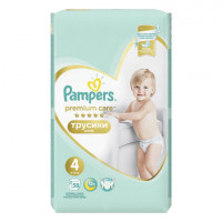 Подгузники, 58 шт., PAMPERS (Памперс) "Premium Care", размер 4 (9-15 кг), 1210808