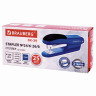 Степлер №24/6, 26/6 BRAUBERG "SX-39", до 25 листов, синий, 228591 по низкой цене оптом 