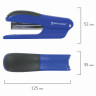 Степлер №24/6, 26/6 BRAUBERG "SX-39", до 25 листов, синий, 228591 по низкой цене оптом 