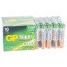 Батарейки GP Super, AAA (LR03, 24А), алкалиновые, мизинчиковые, КОМПЛЕКТ 40 шт, 24A-2CRVS40, GP 24A-2CRVS40 по низкой цене оптом 