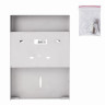 Диспенсер для покрытий на унитаз LAIMA PROFESSIONAL INOX, 1/4 сложения, нержавеющая сталь, матовый, 605704 по низкой цене оптом 