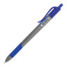 Ручка шариковая масляная автоматическая BRAUBERG "Extra Glide R-Grip Grey", СИНЯЯ, узел 0,7 мм, линия письма 0,35 мм, 142931 по низкой цене оптом 