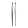 Набор PARKER "Jotter Stainless Steel CT": шариковая ручка синяя и механический карандаш, 2093256 по низкой цене оптом 