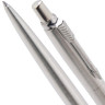 Набор PARKER "Jotter Stainless Steel CT": шариковая ручка синяя и механический карандаш, 2093256 по низкой цене оптом 