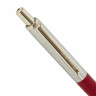 Ручка подарочная шариковая BRAUBERG Soprano, СИНЯЯ, корпус серебристый с бордовым, 0,5мм, 143485 по низкой цене оптом 