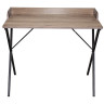 Стол на металлокаркасе BRABIX "LOFT CD-008", 900х500х780 мм, цвет морёный дуб, 641863 по низкой цене оптом 