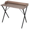 Стол на металлокаркасе BRABIX "LOFT CD-008", 900х500х780 мм, цвет морёный дуб, 641863 по низкой цене оптом 