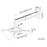 Кронштейн для проекторов настенно-потолочный CACTUS CS-VM-PR05B-AL, высота 23-31 см, 10 кг по низкой цене оптом 