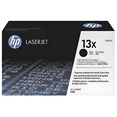 Картридж лазерный HP (Q2613X) LaserJet 1300/1300N, №13X, оригинальный, ресурс 4000 страниц по низкой цене оптом 