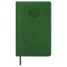 Ежедневник датированный 2022 А5 138x213 мм BRAUBERG "Favorite", под кожу, зеленый, 112733