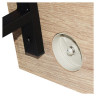 Стол на металлокаркасе BRABIX "LOFT CD-006",1200х500х730 мм,, 2 полки, цвет дуб натуральный, 641226 по низкой цене оптом 
