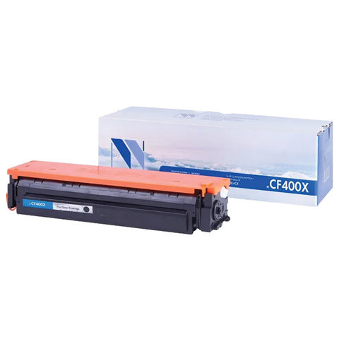Картридж лазерный NV PRINT (NV-CF400X) для HP M252dw/M274n/M277dw, черный, ресурс 2800 страниц по низкой цене оптом 