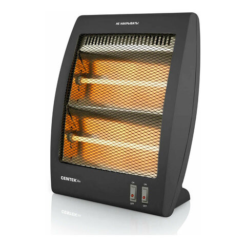 Обогреватель инфракрасный CENTEK CT-6100 DGY, 800 Вт, 2 режима, напольная установка, черный по низкой цене оптом 