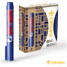 Маркер перманентный Crown "Multi Marker Chisel" синий, скошенный, 5мм по низкой цене оптом Краснодар, Москва, Уфа, Казань, Барнаул, Владивосток, Хабаровск, Сахалин, Красноярск, Екатеренбург, 