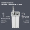 Швабра с отжимом и ведром NeoMop XL (12 л), 2 насадки микрофибра, длина ручки 134-154 см, LAIMA, 609149 по низкой цене оптом 