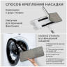 Швабра с отжимом и ведром NeoMop XL (12 л), 2 насадки микрофибра, длина ручки 134-154 см, LAIMA, 609149 по низкой цене оптом 