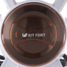 Пылесос ручной KITFORT KT-526-3, потребляемая мощность мощность 400 Вт, циклонный фильтр 0,8 л, оранжевый по низкой цене оптом 