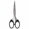 Ножницы BRAUBERG "Classic", 160 мм, черные, классической формы, 2-х сторонняя заточка, 230933 по низкой цене оптом 